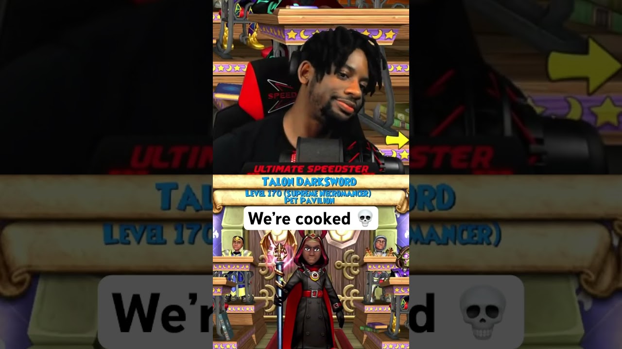 Wizard101: Rate My Stitch Is Cooked. #shorts