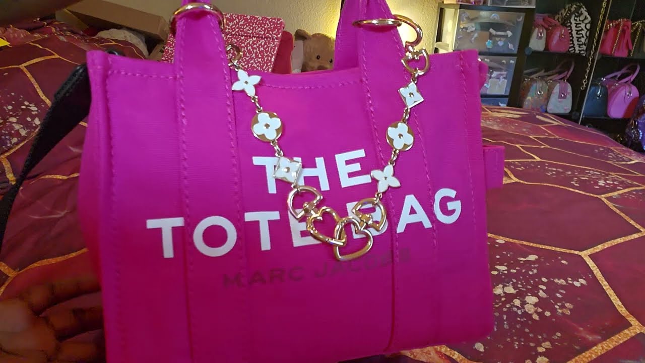 marc jacobs bucket bag unboxing finally #bags #marc jacobs #unboxing #black #hotpink