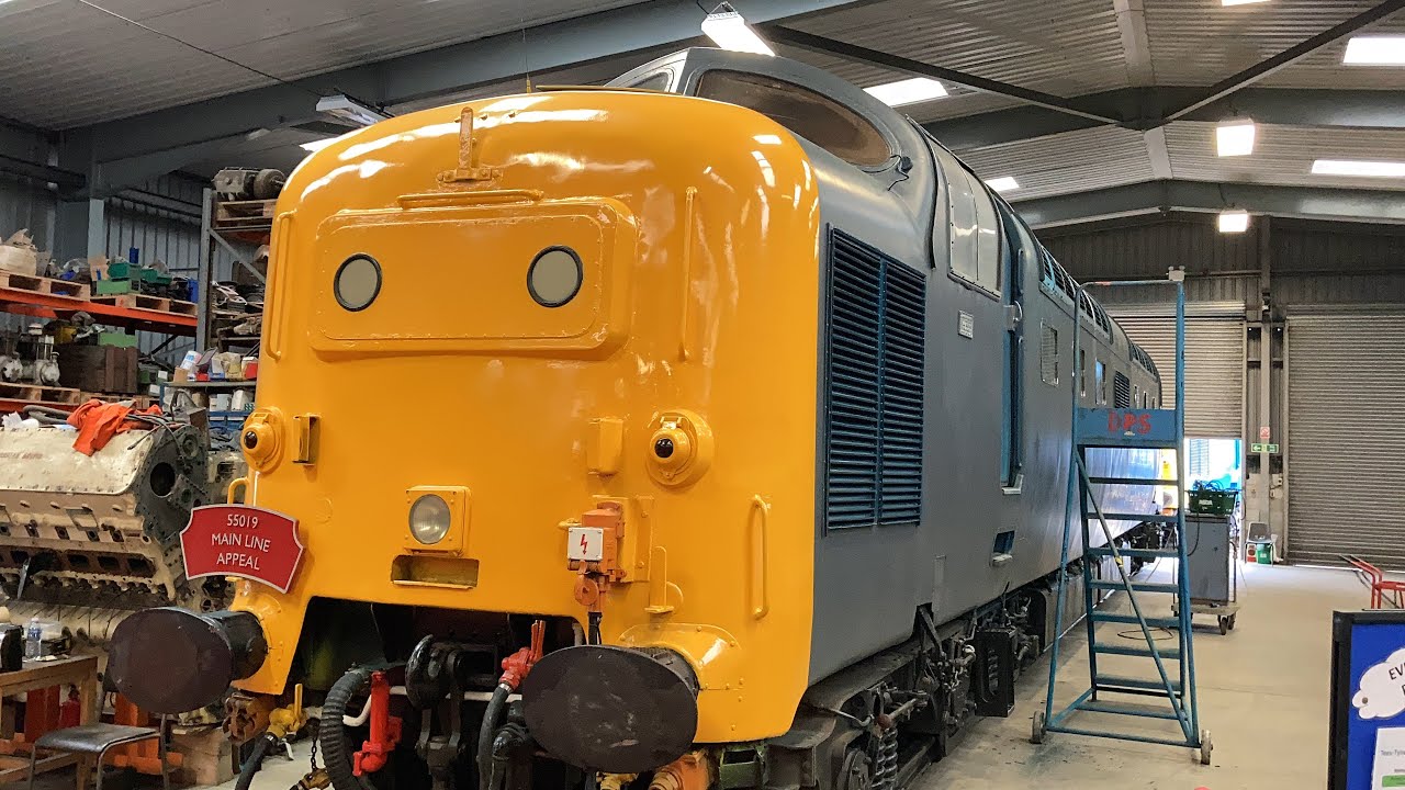 Barrow Hill RoundHouse And DELTIC Preservation Society Depot!! (Alycidon, STARTUP!!) | 5/8/23.