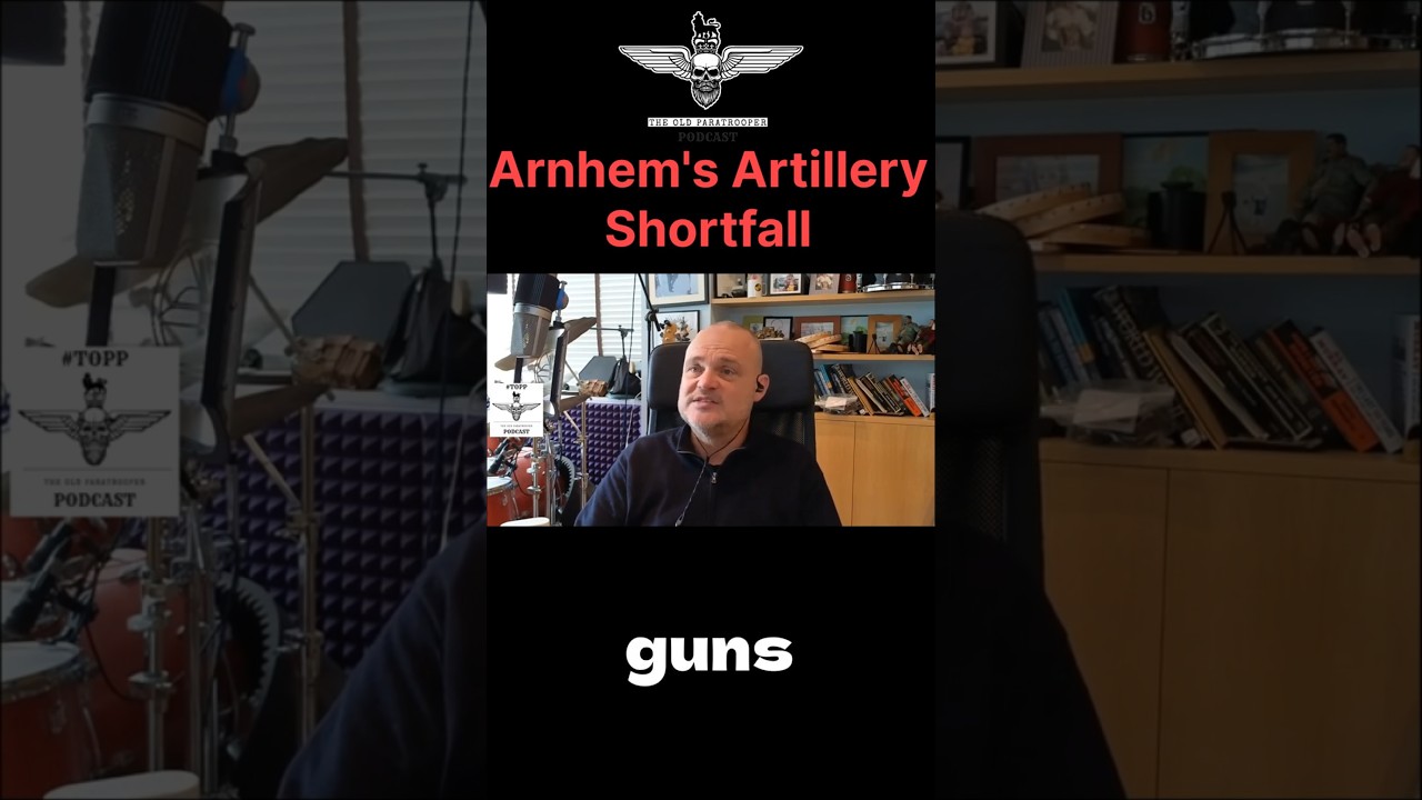 The Pub landlord himself Al Murray on arnhem's artillery shortfall.