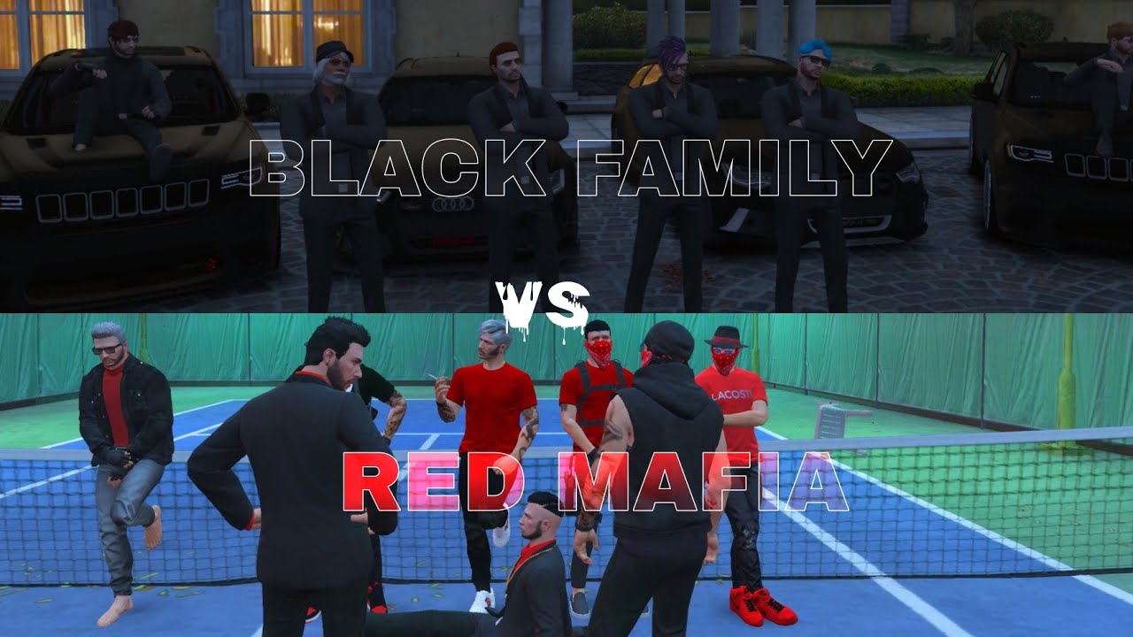 Black Family Vs Red Mafia (Old Fight) HTRP