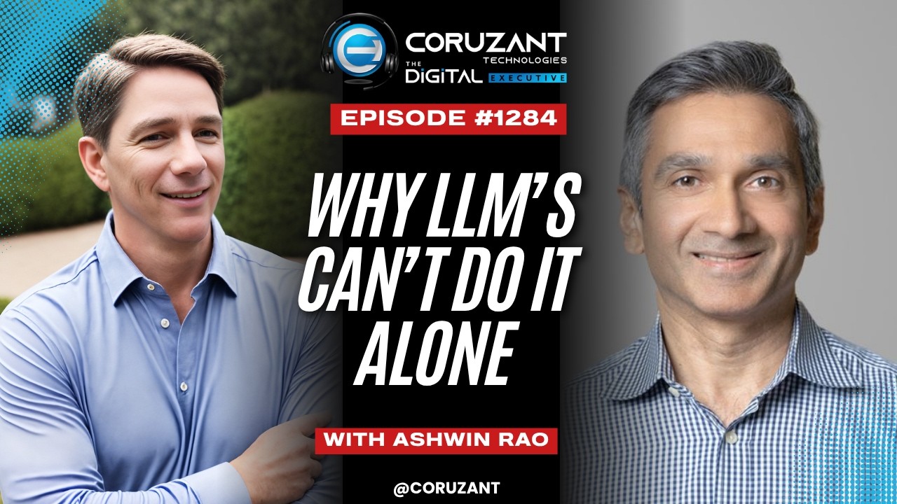 Ashwin Rao on Half the AI, Half the Answer: Why LLMs Can't Do It Alone | Ep 1284