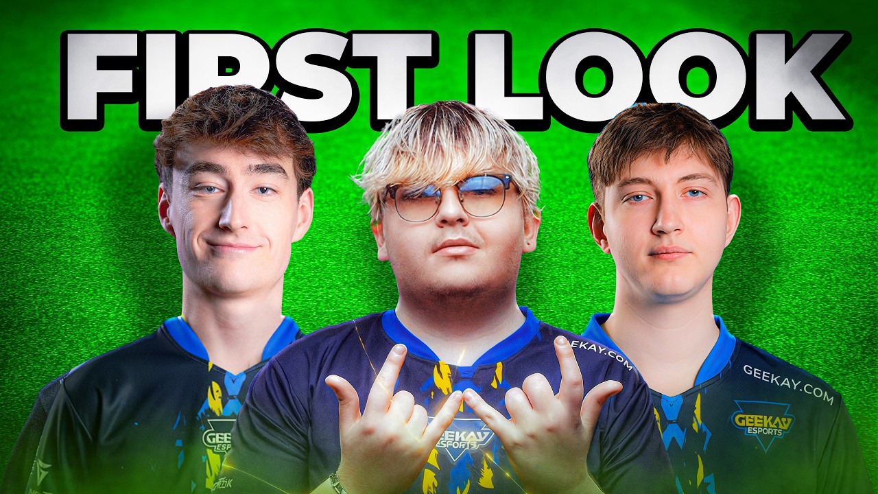 Первый взгляд на мою НОВУЮ команду RLCS!