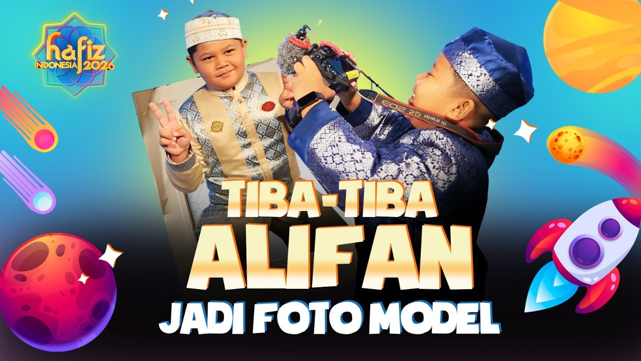 Momen Lucu Backstage Hafiz! Alifan Jadi Foto Model Dadakan#hafizindonesia2026