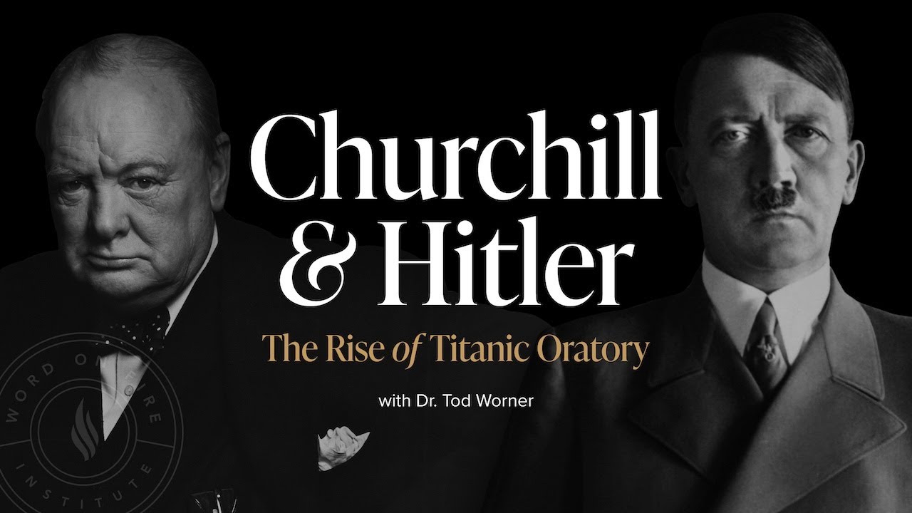 LIVE: Evangelization & Culture Seminar on “Churchill & Hitler: The Rise of Titanic Oratory”