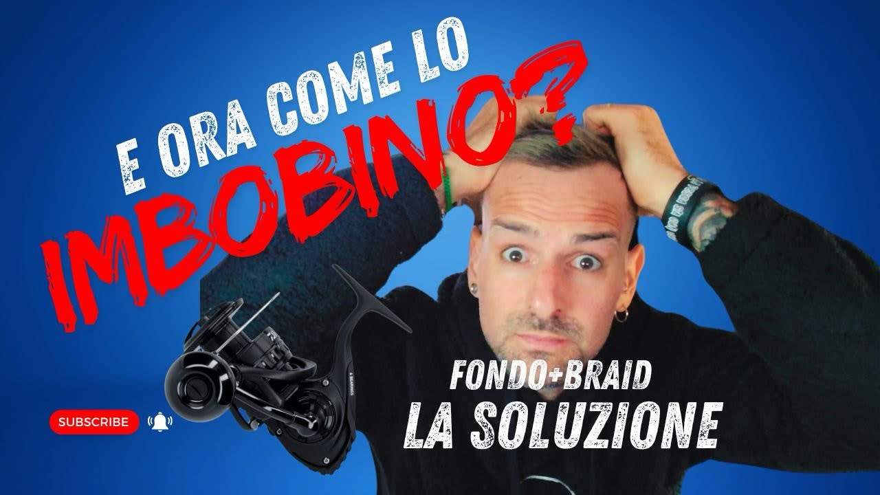 COME IMBOBINARE UN MULINELLO DA PESCA/SPINNING COMODAMENTE A CASA E IN MANIERA IMPECCABILE!