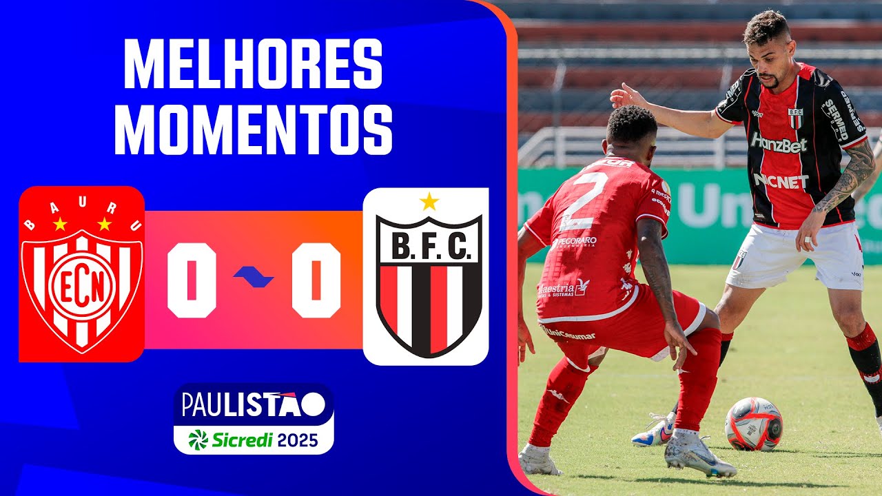 NOROESTE 0 x 0 BOTAFOGO | MELHORES MOMENTOS | RODADA 3 | PAULIST&Atilde;O SICREDI 2025