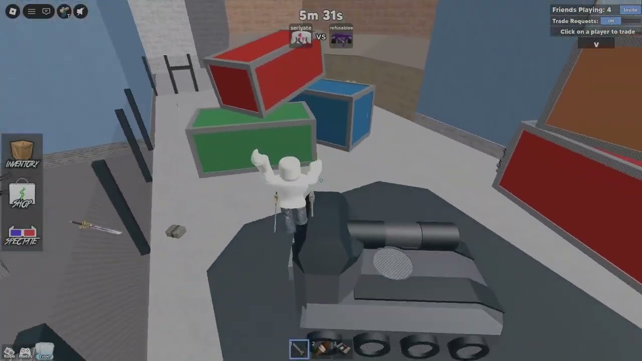 1v1 bet vs refusabIee