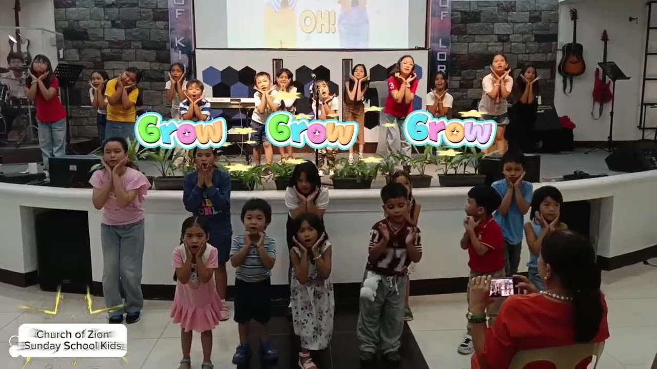 Klea and her classmates _Feb 2026 Performance in Sunday School #sundayschoolkids 