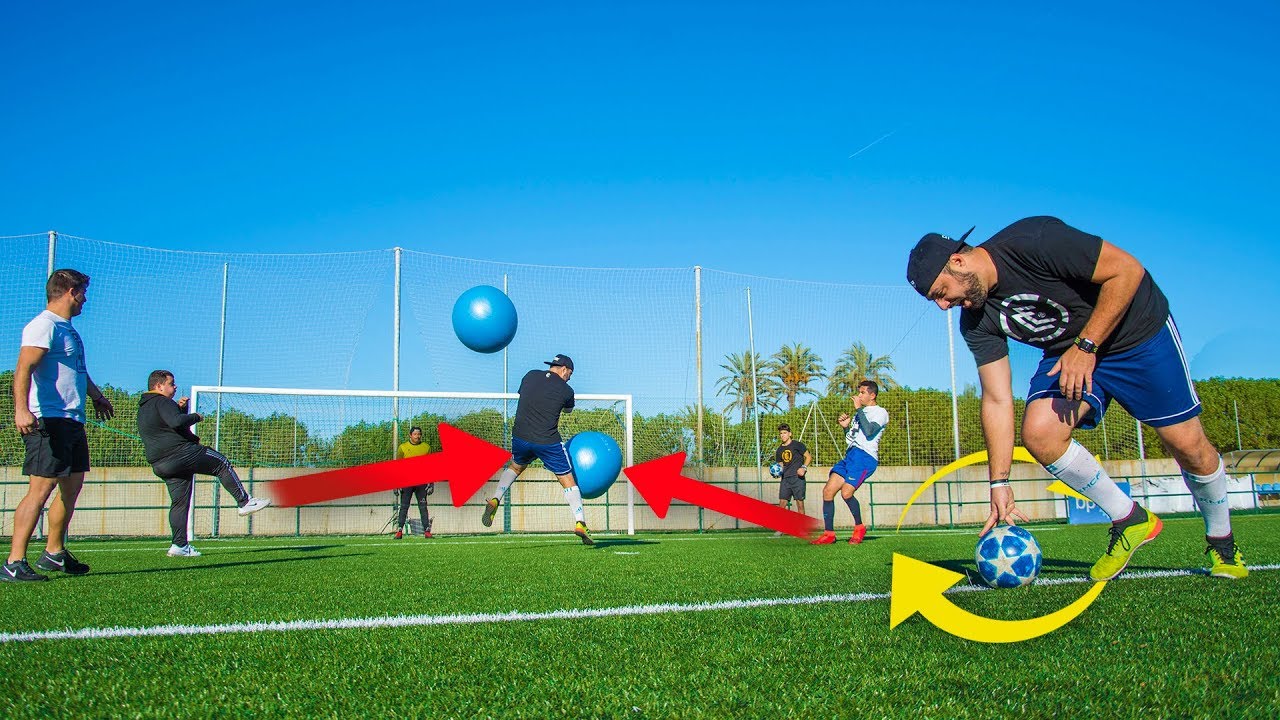 REMATES MAREADOS *A GOLPES* ¡Retos de Fútbol!