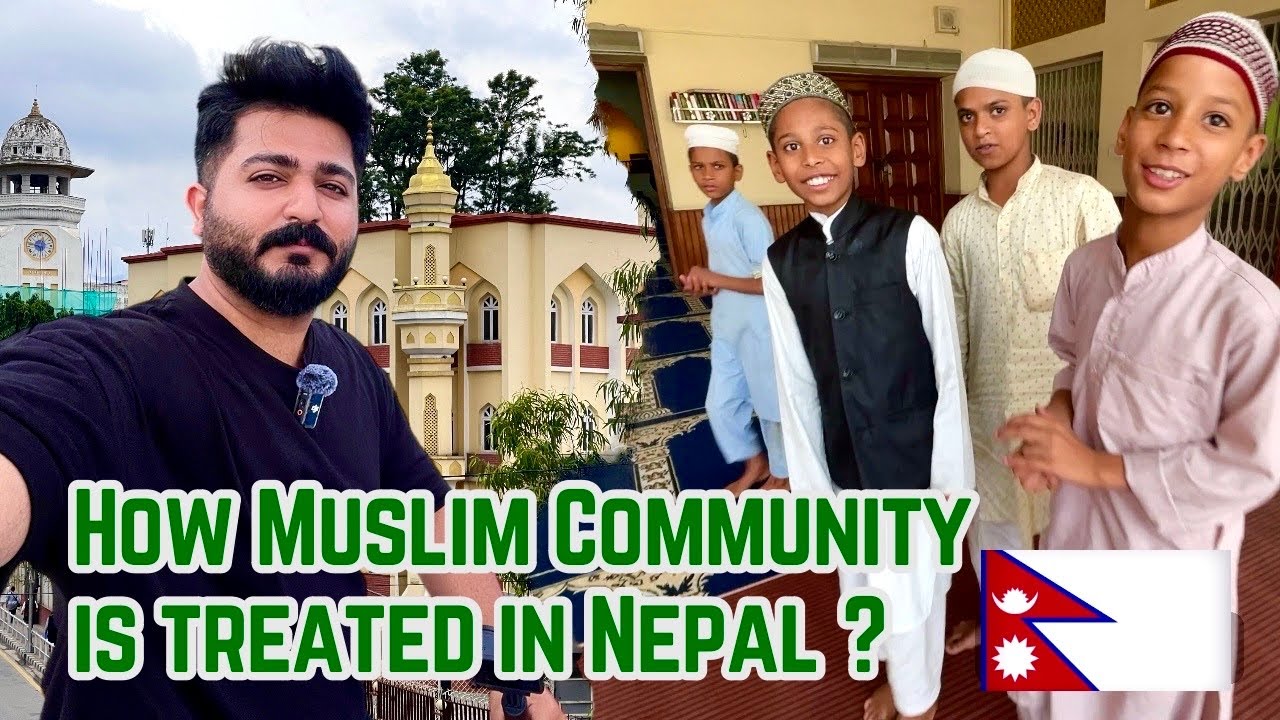 Muslim Community in Nepal and Halal Food in Kathmandu Vlog !!