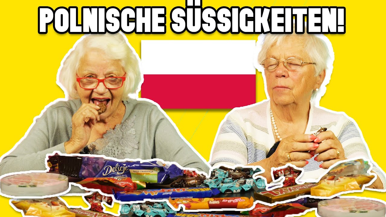 Senioren testen polnische Süßigkeiten!
