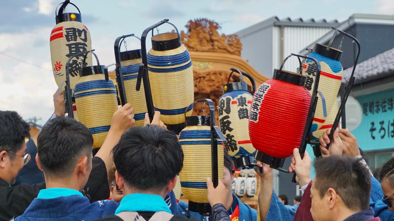 令和6年 応対 三星社/大門組/根堅東組 屋台運行 根堅神社祭典 夏祭り