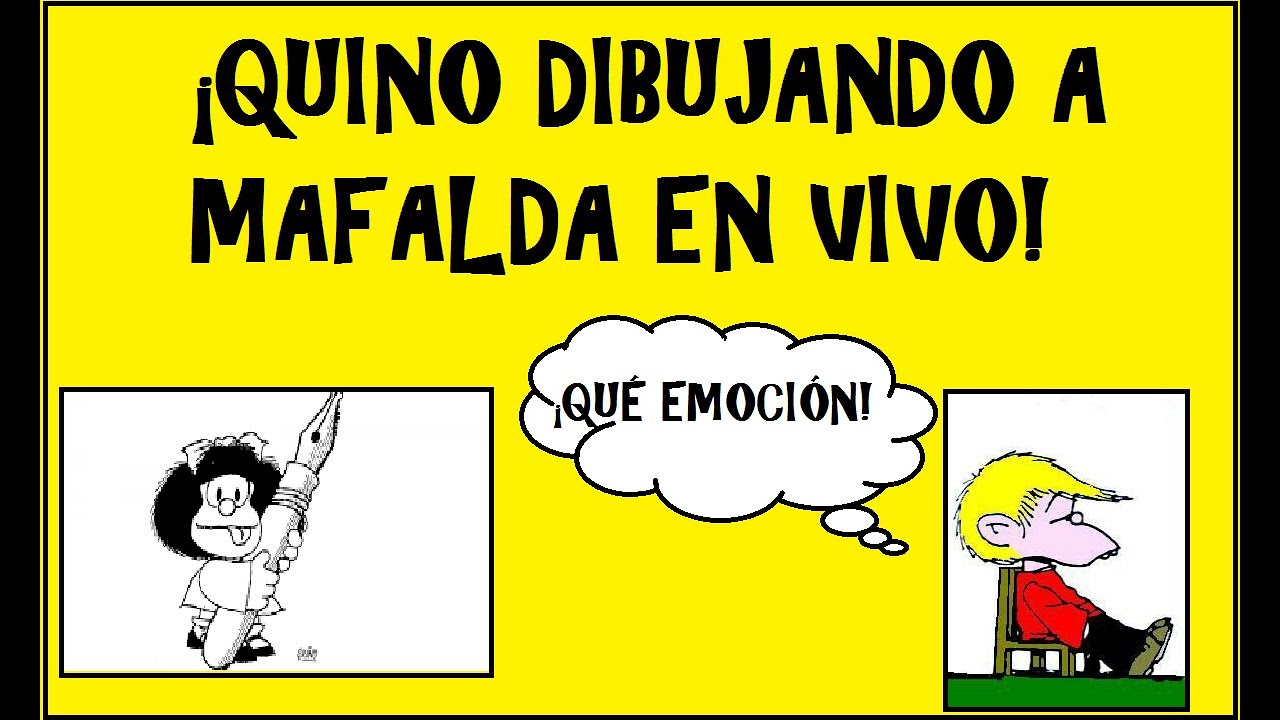 Quino dibujando a Mafalda | #UNOMASDELMONTONCHE