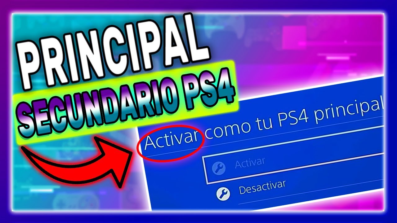 🤔La VERDAD Sobre Perfil PRINCIPAL Y SECUNDARIO PS4 Diferencias 2023 😁