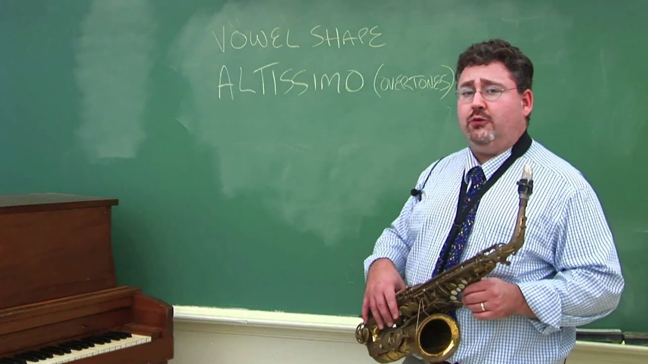 Playing High Notes on the Alto Saxophone for Beginners