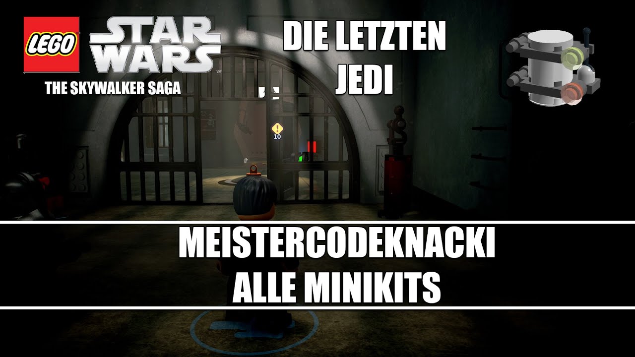 Meistercodeknacki alle Minikits - Die letzten Jedi - Lego Star Wars The Skywalker Saga