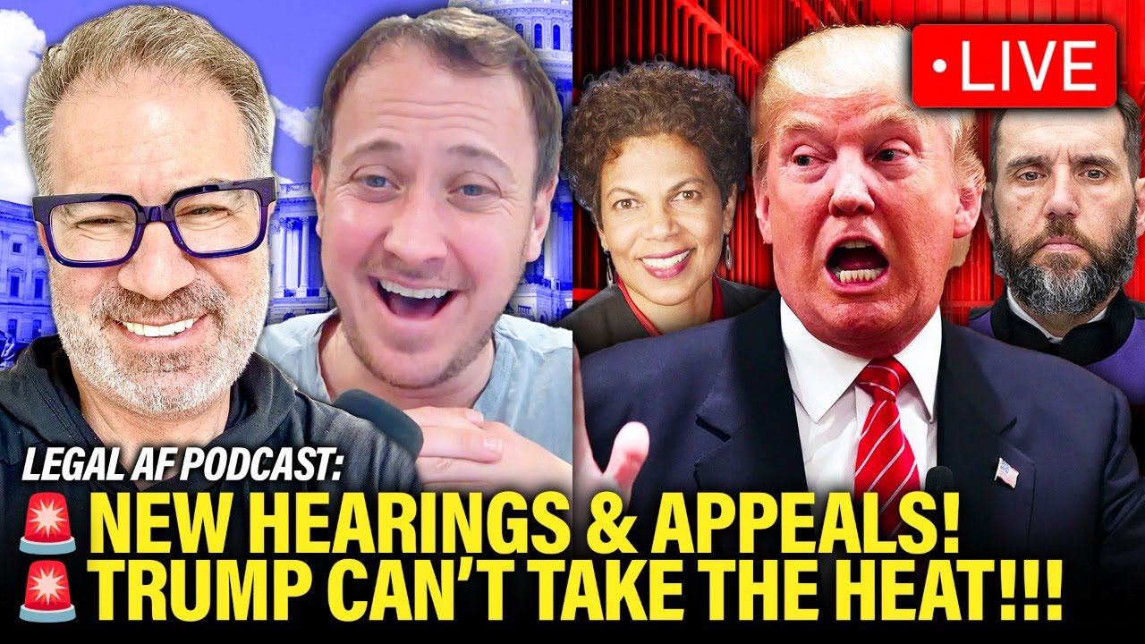 LIVE: Trump Legal DUMPSTER FIRE Accelerates as he Gets MORE DESPERATE | Legal AF