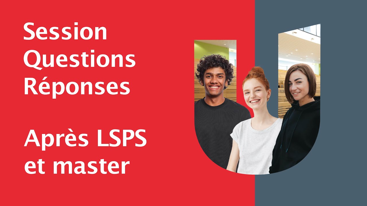 Masters et débouchés professionnels - Session Questions Réponses