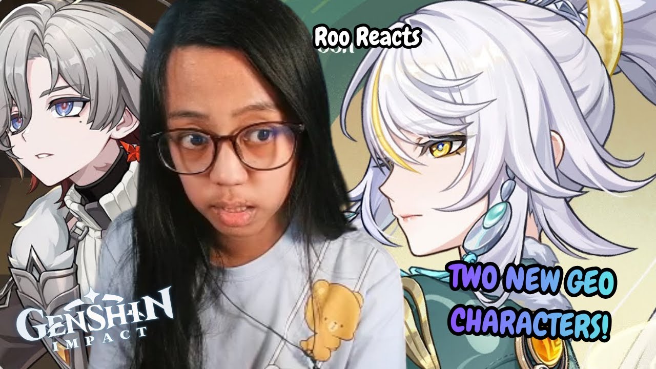 TWO NEW GEO CHARACTERS?! Roo Reacts to ZIBAI & ILLUGA DEMO TRAILERS || Genshin Impact
