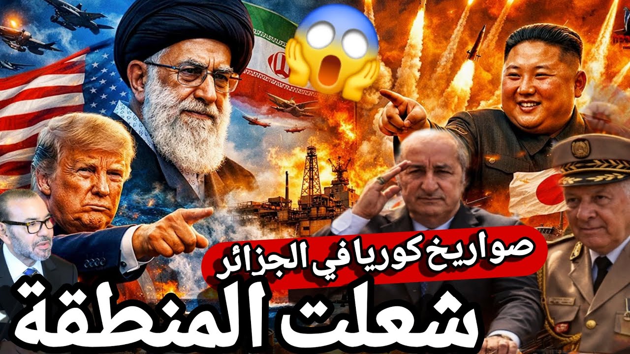 كبرت  في المنطقة كوريا دخلت اللعبة و الجزائر تفرض نفسها فب نامي اقور الدول عسكريا ردا على طلب دوبلات