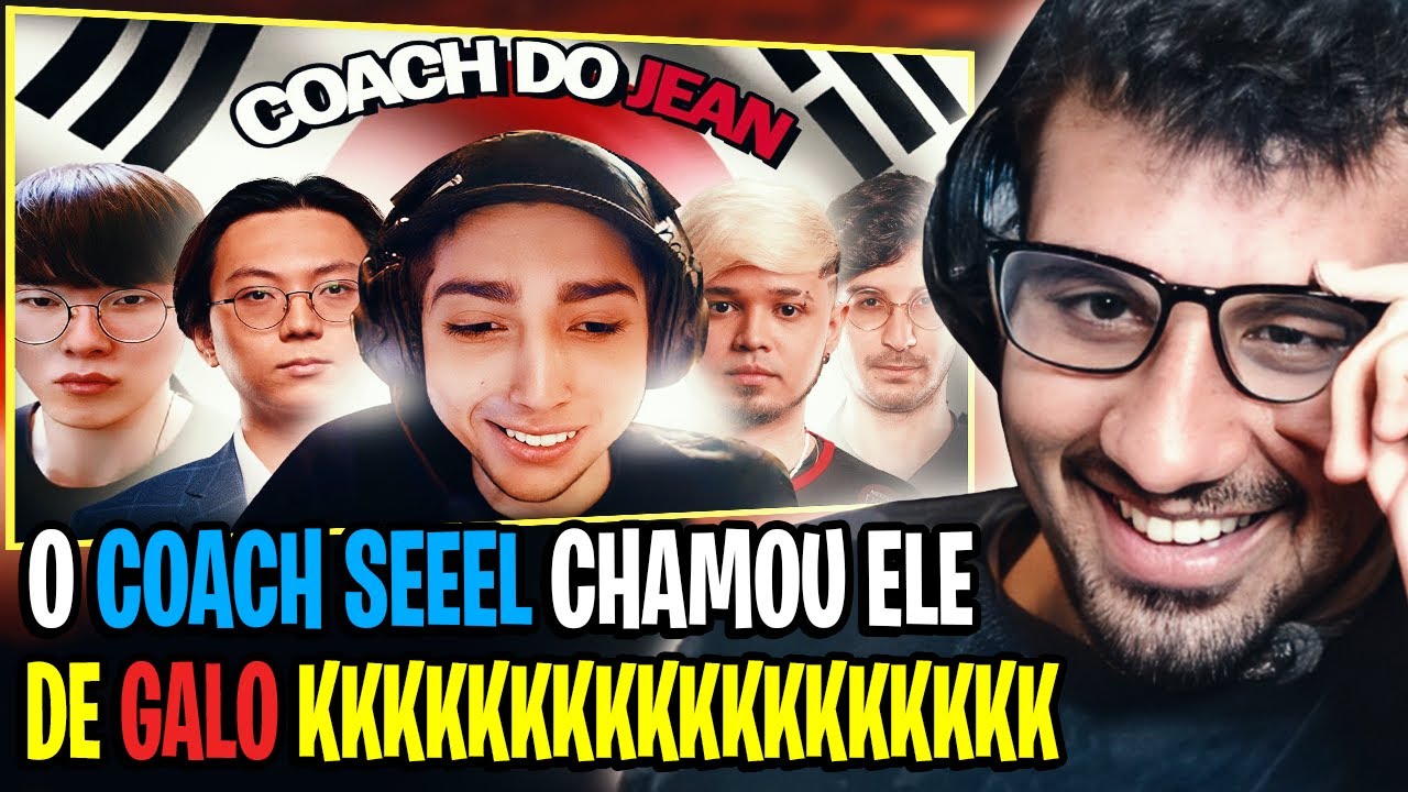 ABSOLUT REAGINDO AO JEAN MAGO RECEBENDO COACH DO SEEEL (COM REVOLTA E TITAN TRADUZINDO)