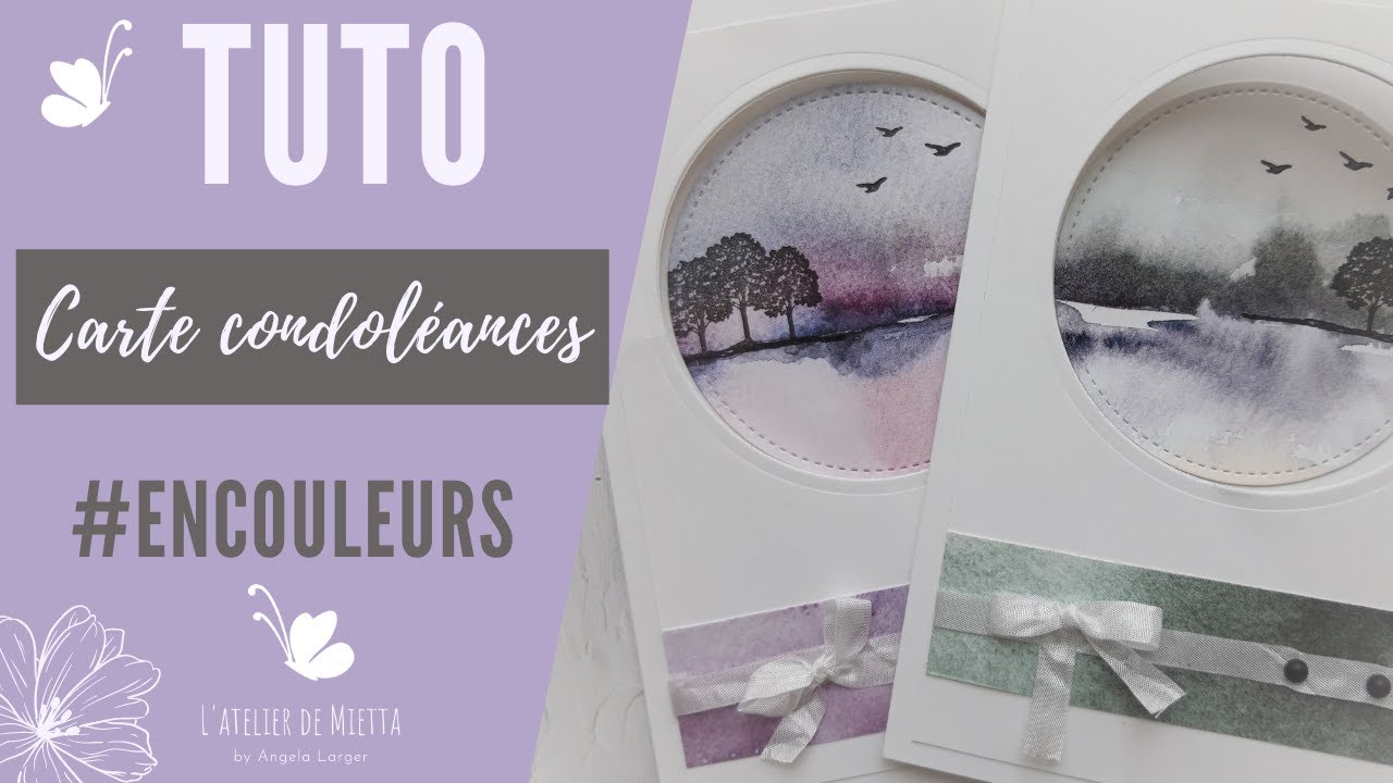 Carte de condoléances #encouleurs