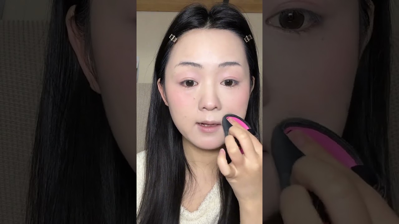 Korean Daily Makeup Tutorial: Light & Round Face