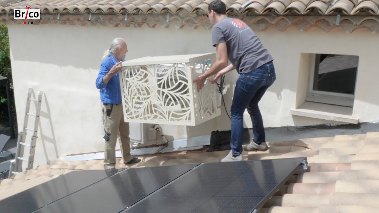 Installer un cache de climatiseur - Tuto bricolage avec Robert