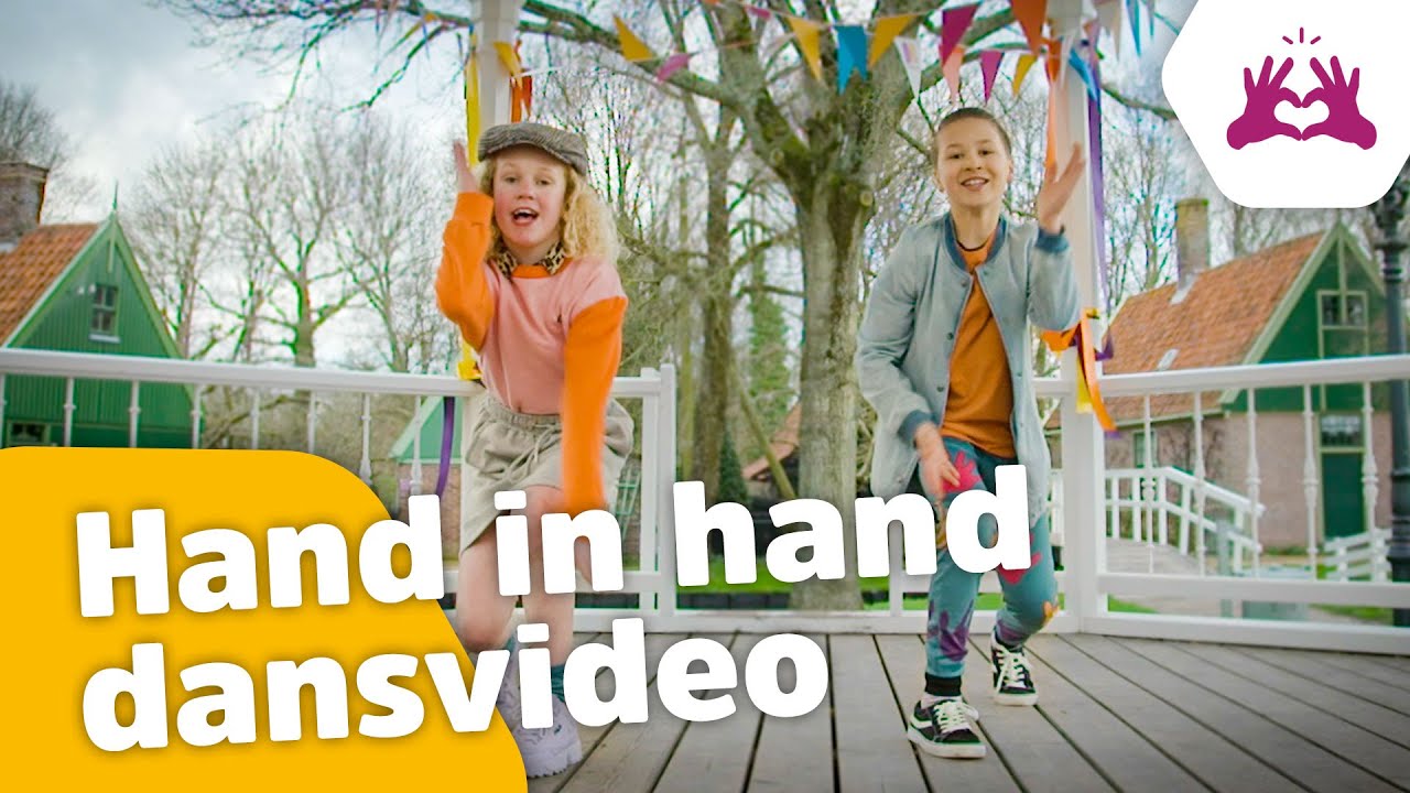 🎵Hand in hand (dansvideo met zonder handen) - Kinderen voor Kinderen