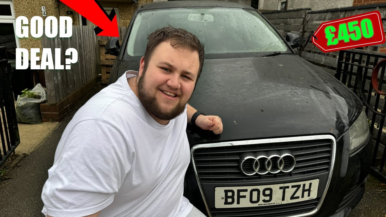 I BOUGHT AN AUDI A3 8P FOR LESS THAN &pound;500! - IS IT WORTH IT?