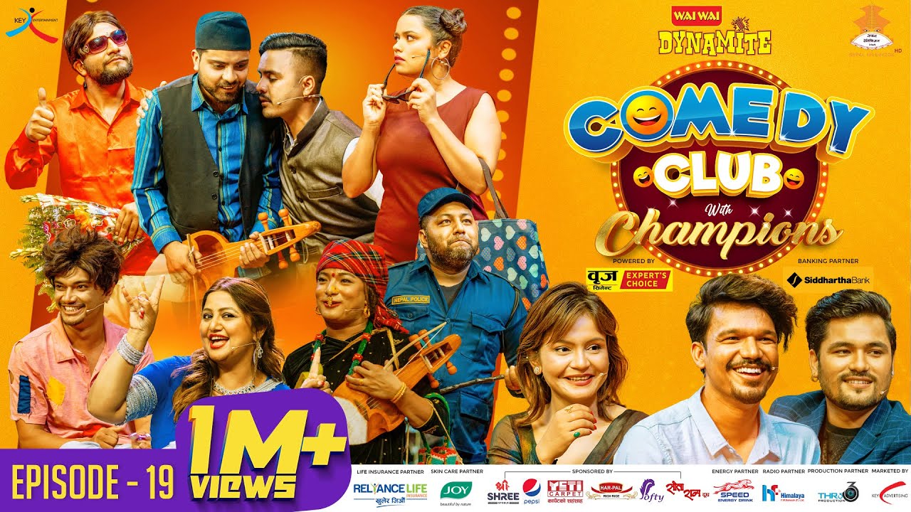 WAI WAI DYNAMITE COMEDY CLUB WITH CHAMPIONS | EPISODE 19 | Chakra Bam, Ravi Oad, Anita Chalaune