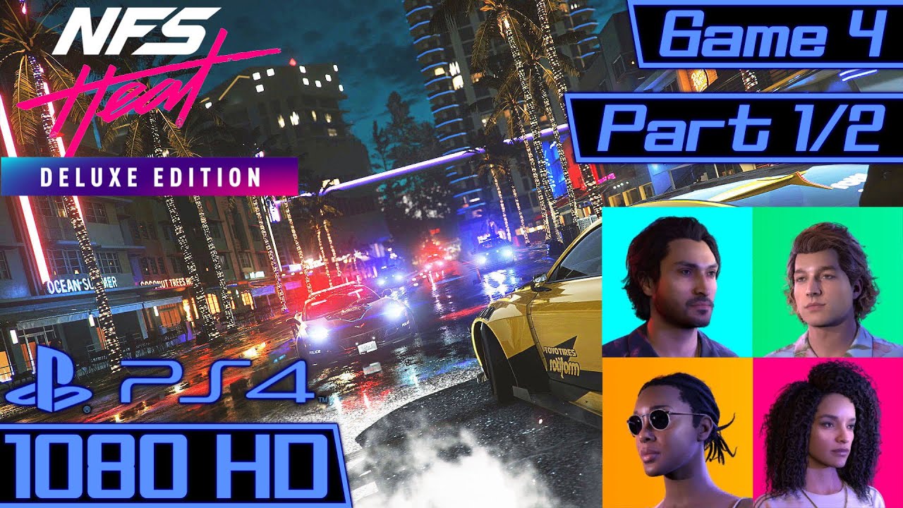 Need for Speed™ Heat Deluxe Edition (PS4) - Game 4: Part 1/2 [Career Mode] HARD