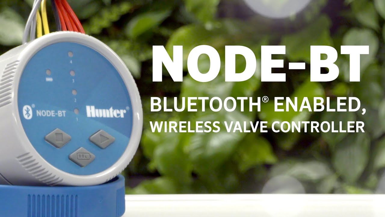 Руководство по продукту беспроводного контроллера клапанов NODE-BT с поддержкой Bluetooth®