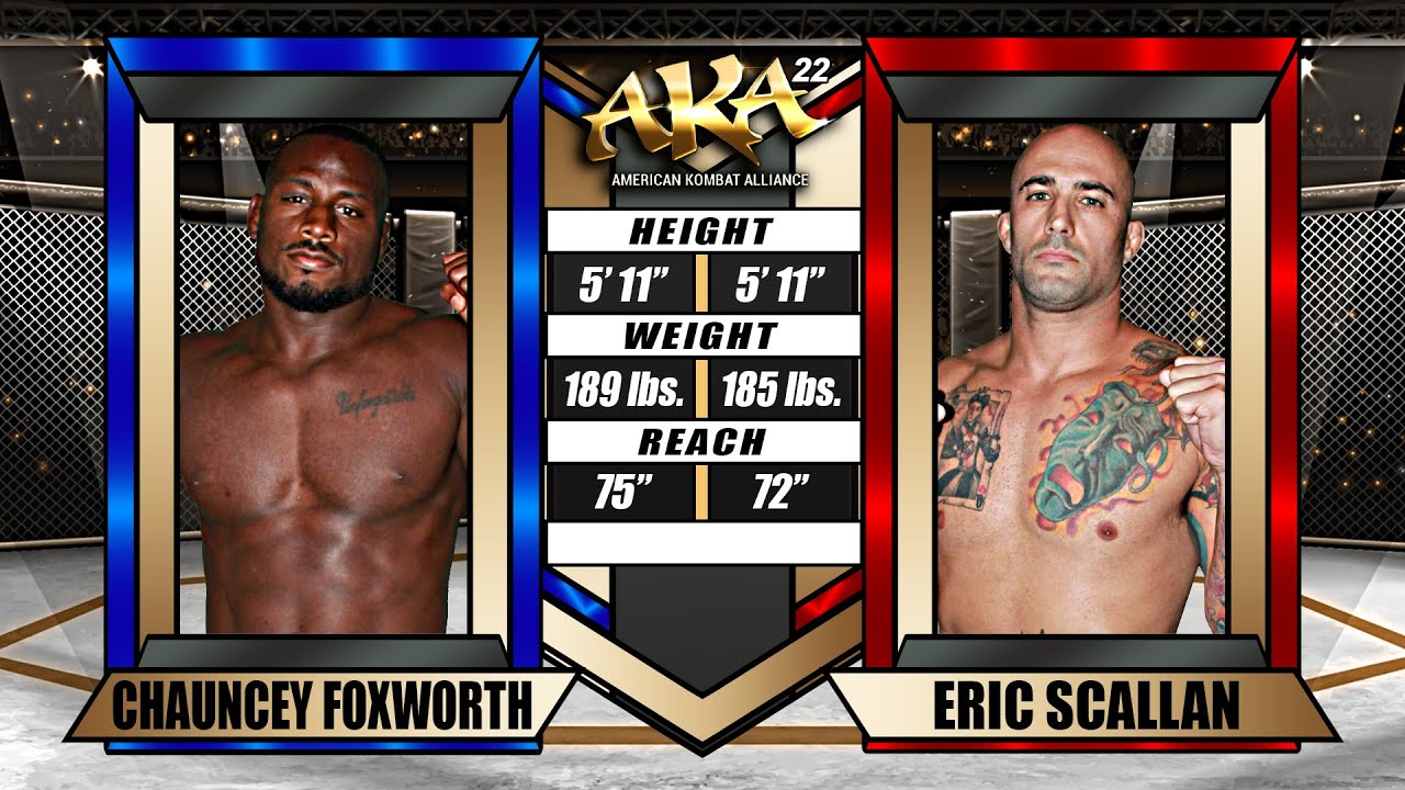 AKA 22 Fight 11 Chauncey Foxworth vs Eric Scallan
