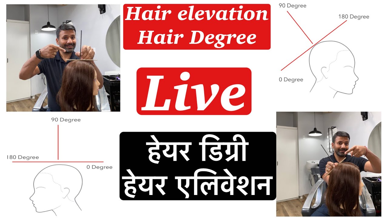 🔴 HAIR CUTTING ELEVATION OR HAIR DEGREE 🔥🔥🔥
