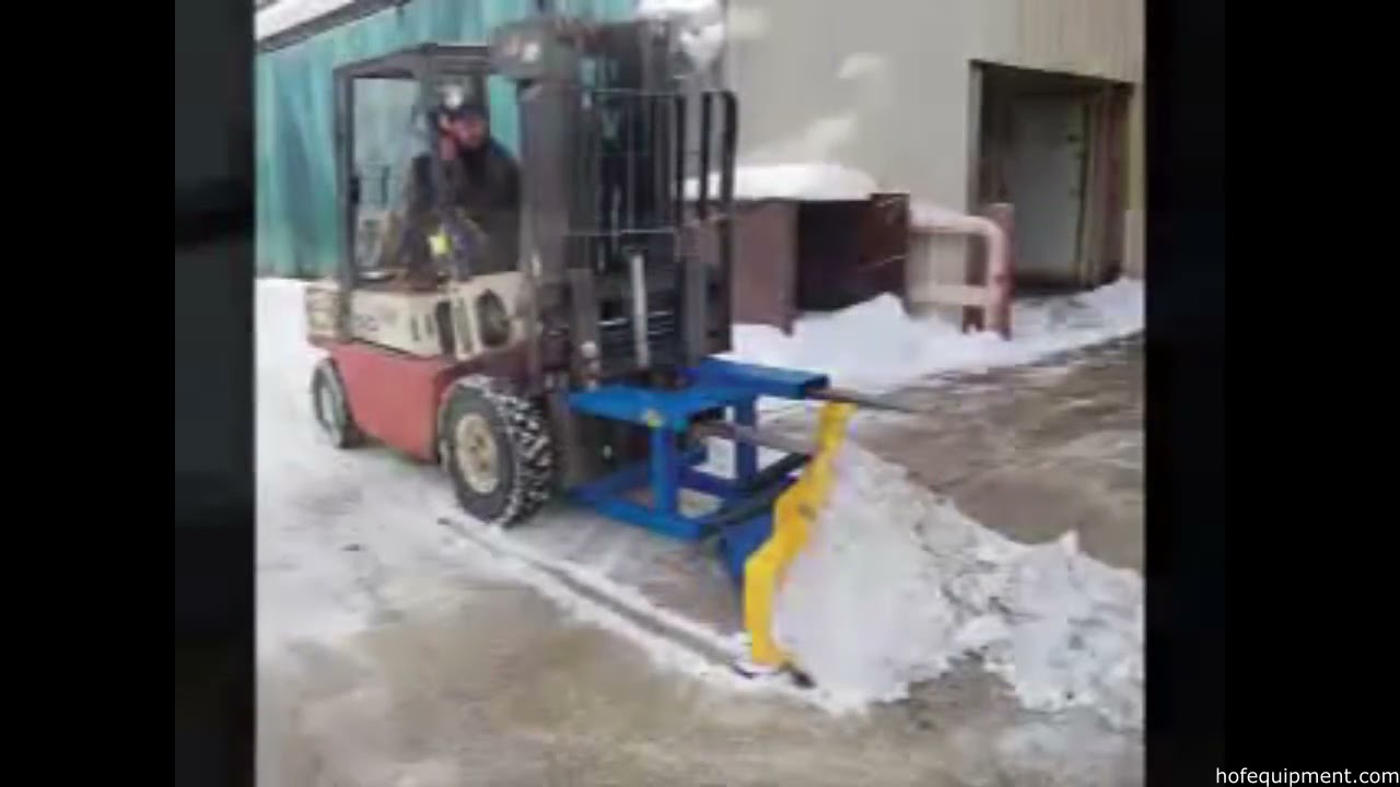 Forklift Snow Plow (2025)