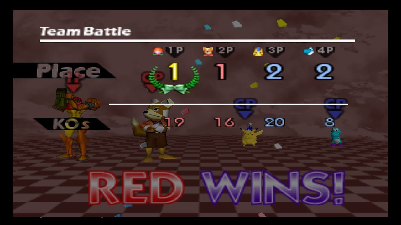 Super Smash Bros. 64 25 Vidas Por Equipos (Especial Día Del Niño 2024).