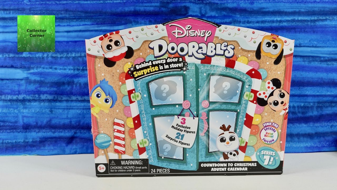 Disney Doorables Countdown To Christmas Advent Calendar Unboxing | CollectorCorner