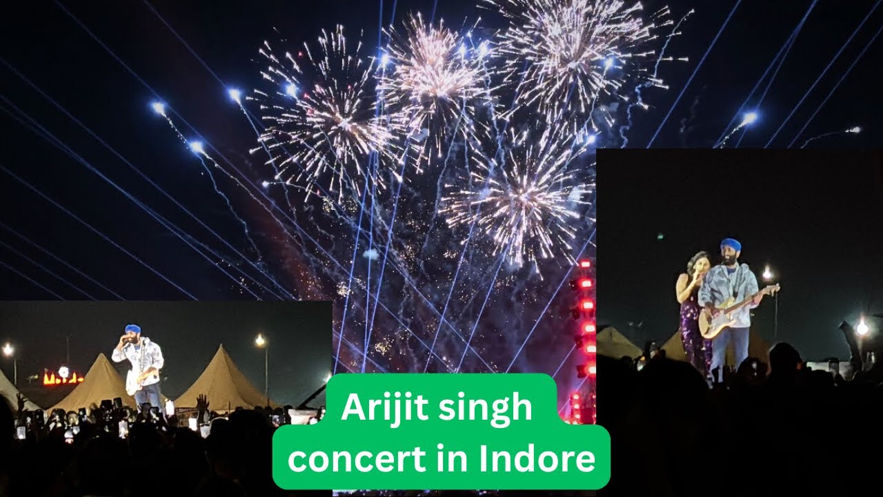 Wonderful performance by Arijit Singh in Indore😍