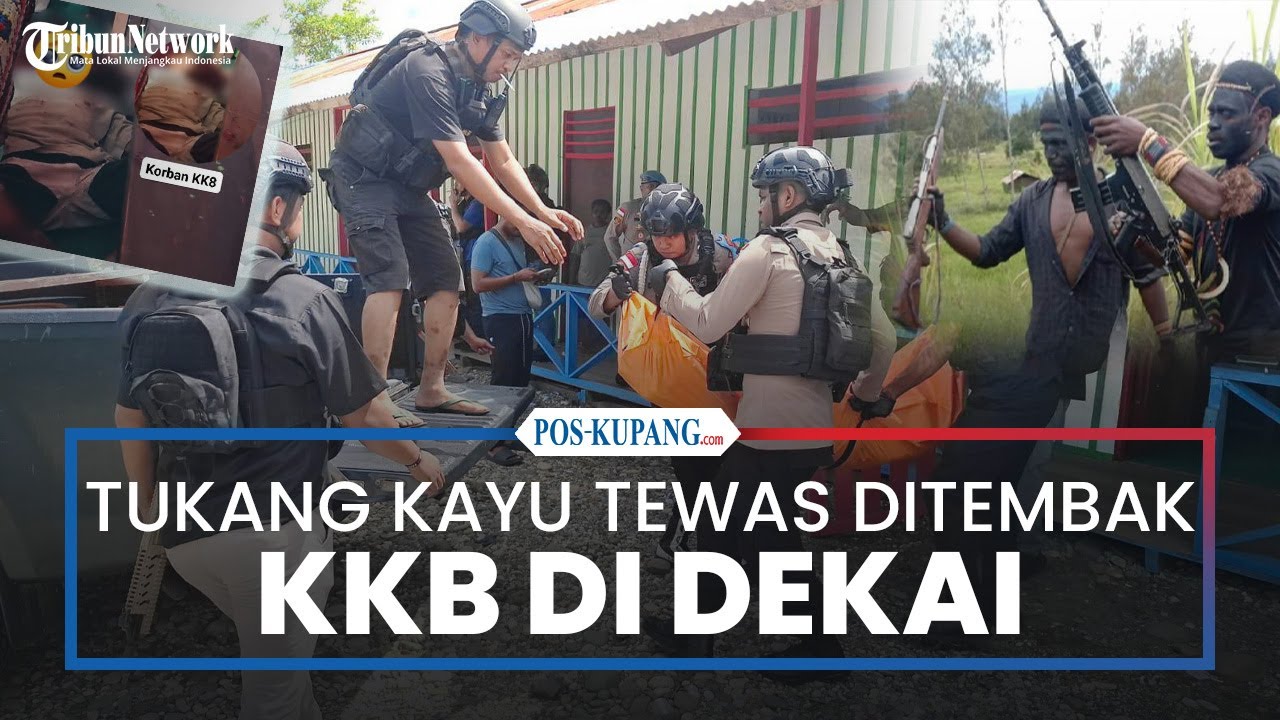 Tukang Kayu Dibunuh KKB di SMP YPK Yakpesmi Yahukimo