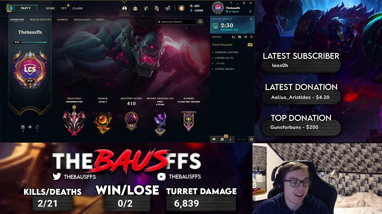 TheBausffs on playing EUNE server 