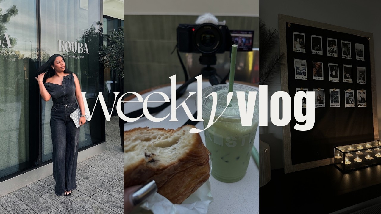 WEEKLY VLOG ★ PIERCING MY OWN EAR + INFLUENCER EVENTS + VALENTINES DAY + DIY DECOR | Chandler Alexis