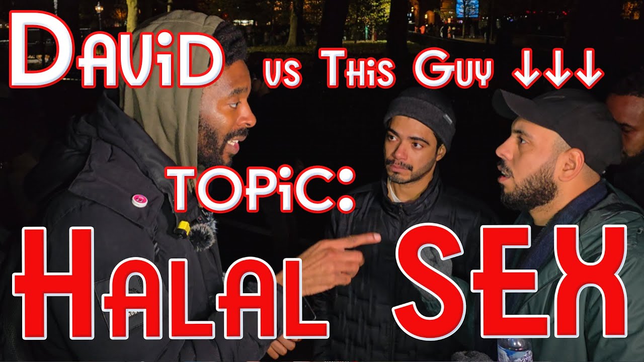 Sharia Law: ‘Slave Sex Is Halal for Men!’ — David’s Debate Only Gets Wilder… Speakers Corner Madness