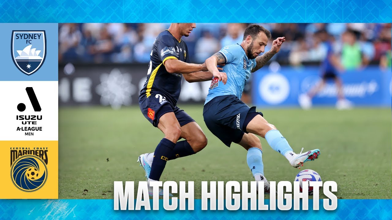 RED CARD DRAMA AND COMEBACK | HIGHLIGHTS: Sydney FC v Central Coast Mariners | Isuzu UTE A-League
