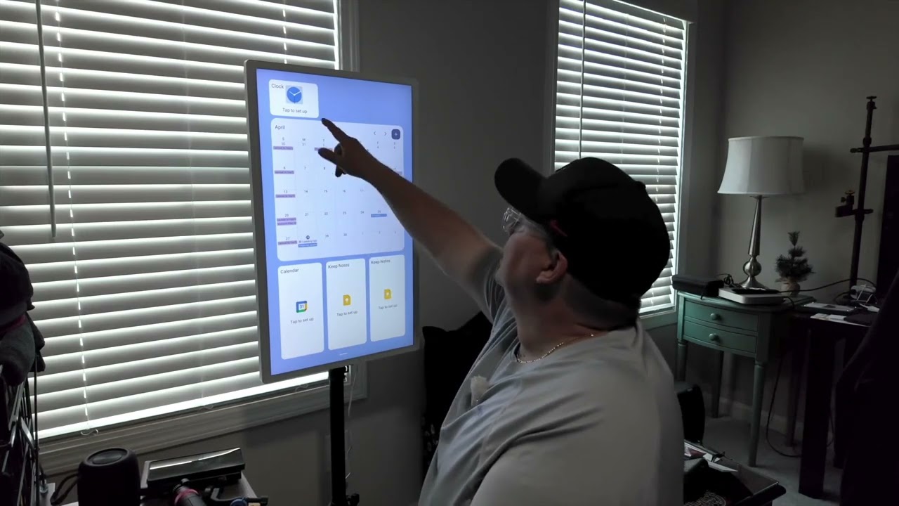 Cozyla 32 Inch Digital Calendar Wall Touch Screen for Chores, Charts, and To Do Lists & so much more