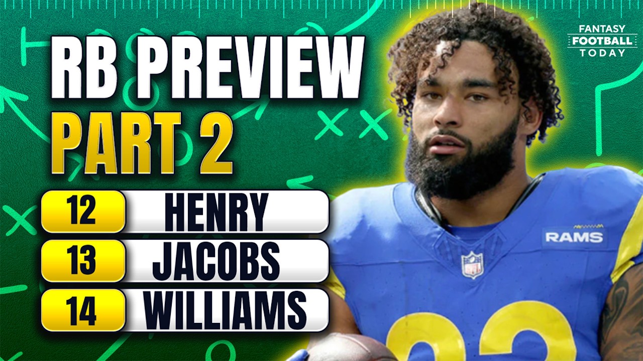 2026 RB Preview Part 2! ADP Preview, & RB Strategy! Draft Prep Guide | 2026 Fantasy Football Advice