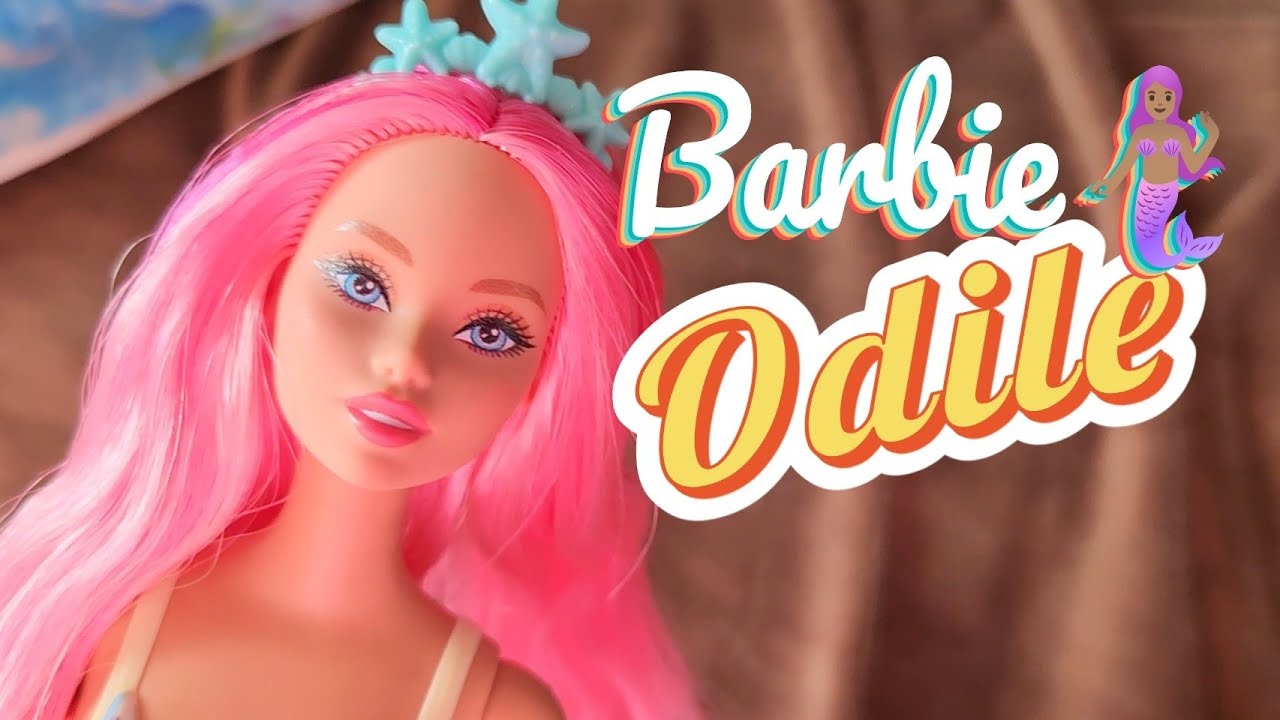 Barbie Odile Mermaid 🧜🏾&zwj;♀️✨️ the easiest unboxing and review (adult collector)