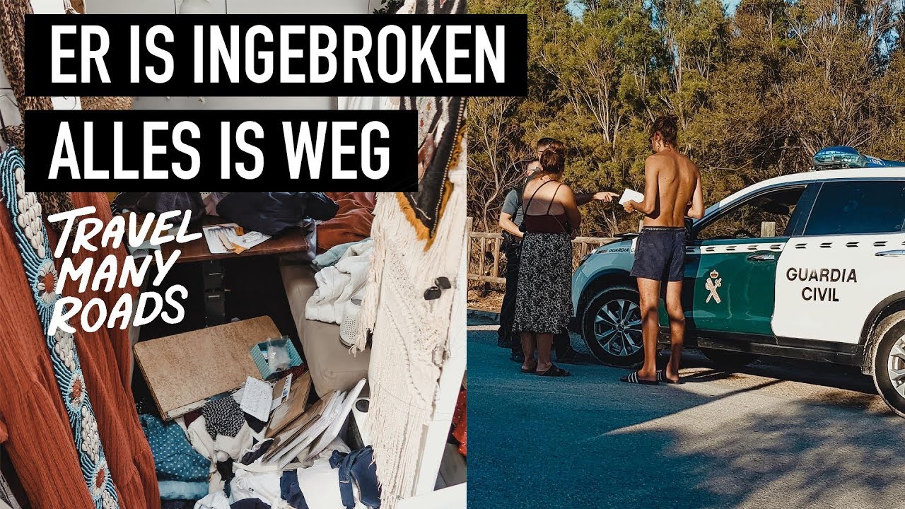 VLOG 53 | ER IS INGEBROKEN ALLES IS WEG | TRAVELMANYROADS