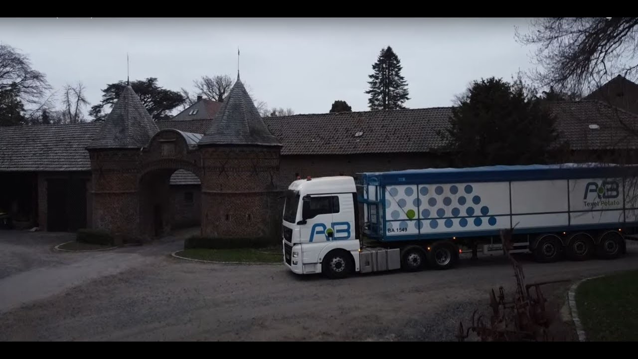 10 - Pootgoed lossen in Frankrijk